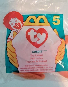Neu versiegelt McDonald's Ty Beanie Baby Goldie #5 - Bild 1 von 2