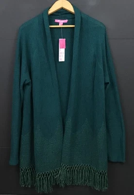 Suéter cárdigan verde para mujer Lilly Pulitzer talla 2XL nuevo con etiquetas Foto 1 de 4