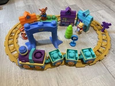 Winnie The Pooh Themed Train Set Mega Bloks Works - Image 1 of 4