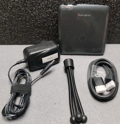 Brookstone Mobile Pocket Projector 801143 With HDMI, Power Cable & Stand WORKING - Image 1 of 4