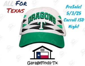 Texas Rangers Southlake Carroll Green & White Hat (Cap) Dragons 5/3/25 - Picture 1 of 8