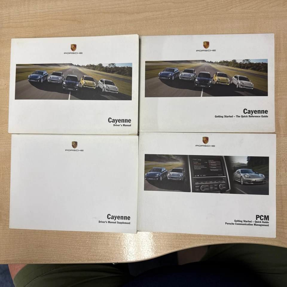 PORSCHE CAYENNE OWNERS MANUAL  HANDBOOKS (2010 ~2014) FAST DISPATCH - Image 1 of 1