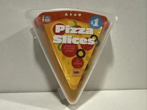The Toy Association Pizza Slice Playing Cards - New - Picture 1 of 2