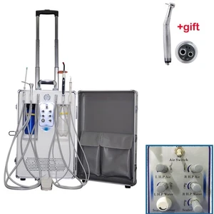 Dental All in One Delivery Unit with LED Curing Light Ultrasonic Scaler/Gift~us~ - Picture 1 of 15
