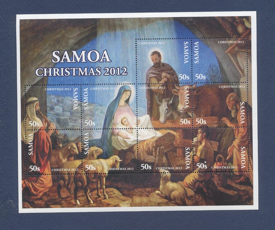 SAMOA - - MNH S/S - Navidad 2012 Foto 1 de 1