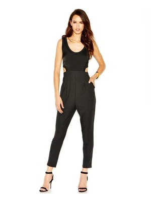 Mono ajustado RACHEL RACHEL ROY negro sin mangas cuello redondo para mujer 6 Foto 1 de 4