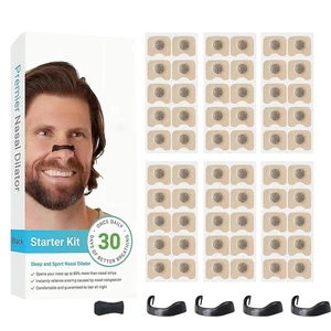 Clip Naso Magnetica 60 Kit Dilatatori Nasali Migliore Respirazione, Assorbimento Ossigeno, Sport - Foto 1 di 7