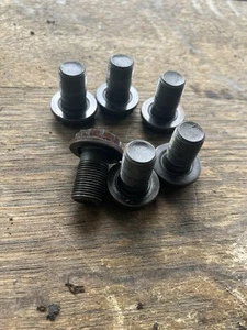 92-00 HONDA CIVIC - D SERIES - CLUTCH PRESSURE PLATE FLYWHEEL BOLT SET BOLTS OEM - Picture 1 of 2