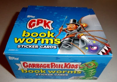 2022 Garbage Pail Kids- Book Worms Empty Stickers Cards Box - no packs - Image 1 of 4