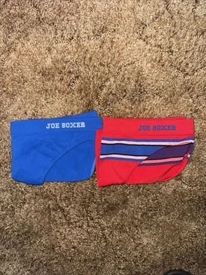 Joe Boxer Women's Red And Blue Bikini Panties, 2 Pack Size XL New! - Image 1 of 4