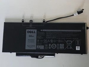 Original Dell Latitude 5480 5490 5590 Akku 68Wh 7,6V GJKNX Guter Zustand - Bild 1 von 2