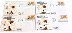 International Telecommunications Union FDI 11c 1965 Cover Lot of 4 - Picture 1 of 2