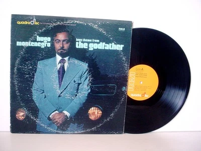 HUGO MONTENEGRO Love Theme From The Godfather QUADRADISC 1972 RCA QUADRAPHONIC - Image 1 of 4