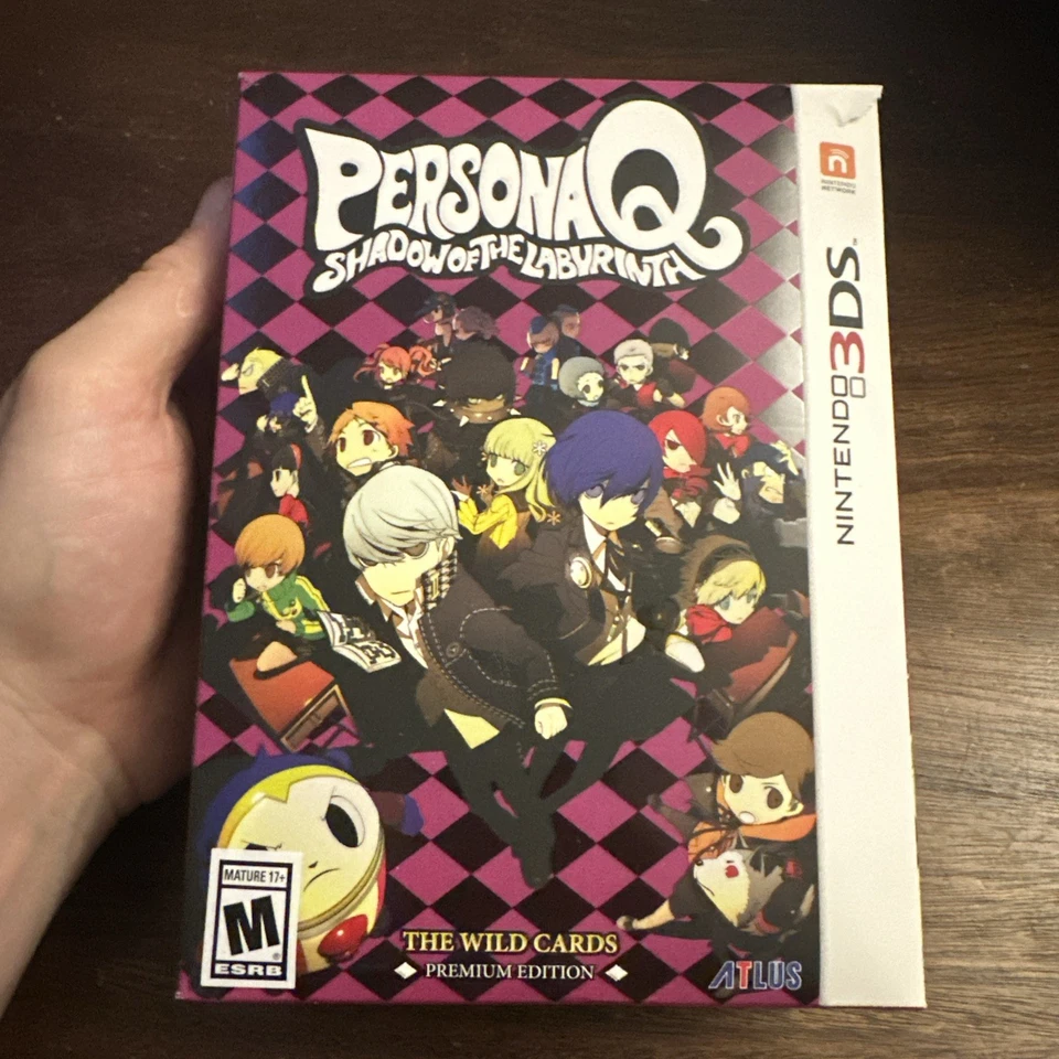 Persona Q: Shadow of the Labyrinth Wild Cards Premium Edition (Nintendo 3DS) NEW - Image 1 of 4