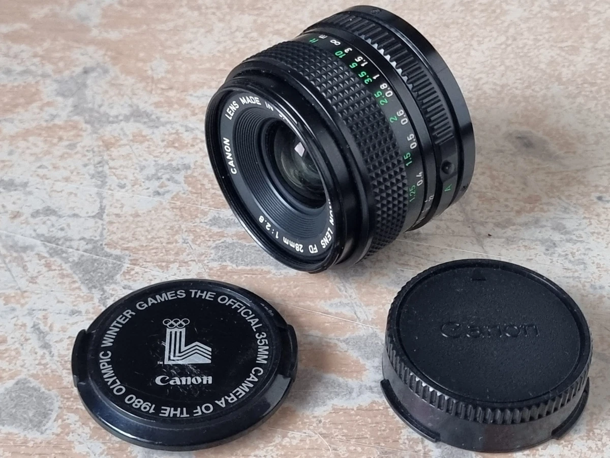 Canon New FD NFD 28mm f/2 MF Lens ワイド Canon New FD 28mm f/2 | Vintage Lens Review & Specs