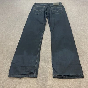 Vintage Levis 514 Jeans Herren 30 Faded Black Slim Straight Distressed Denim 30x30 - Bild 1 von 14