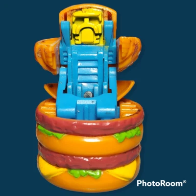 Vintage McDonald's TRANSFORMERS FOOD CHANGEABLES 1987 BIG MAC - Image 1 of 4