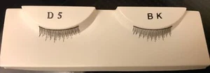 Tallina's D5 Upper Lashes (5/8" x 1/4") BABY Style Eye Lashes BLACK NOS - Bild 1 von 2