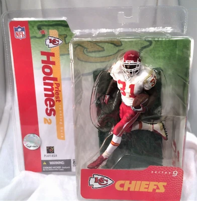 Boneco Kansas City Chiefs Priest Holmes 2 McFarlane NFL Series 9 - Imagem 1 de 3