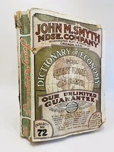 Vintage 1915 Catalog Dictionary of Economy John M. Smyth MDSE Company No. 72 - Foto 1 di 16