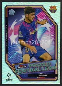 YUSUF DEMIR PF-20 FC BARCELONA CROMO 2021-22 PRIZED FOOTBALLERS TOPPS 21/22 RC - Imagen 1 de 2