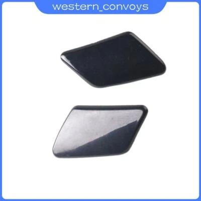 2x Tapa de boquilla de arandela de faros derecha + izquierda sin pintar para Volvo C30 2008-13 Foto 1 de 4