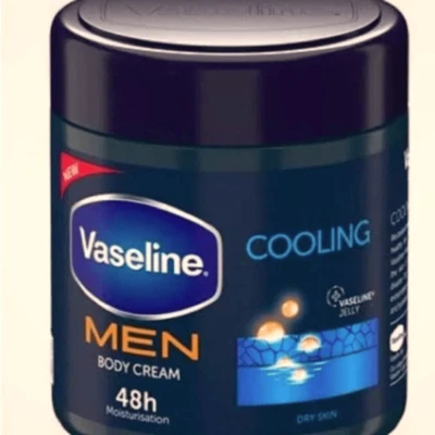 Vaseline Men Moisturizing Body Cream for Dry Skin 400ml - Image 1 of 4