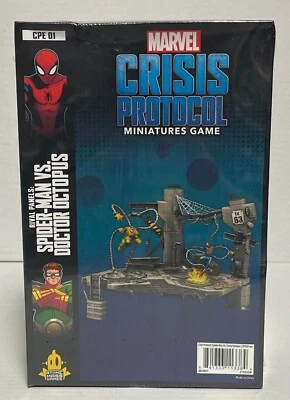 漫威危机协议微缩模型游戏对手面板:蜘蛛侠与章鱼医生 — 第 1/2 张图片