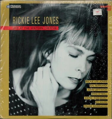 RICKIE LEE JONES LIVE AT THE WILTERN THEATRE Laserdisc 1992 Preowned - Image 1 of 2