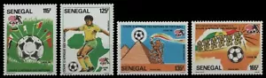Senegal 1986 - n. Michel 866-869 ** - nuovo di zecca - calcio / calcio - Foto 1 di 1
