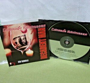 COMRADE KOMMISSAR darkwave Decadent Man CD-single goth mix 2003 industrial Texas - Picture 1 of 2