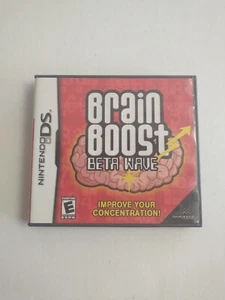 Brain Boost: Beta Wave (Nintendo DS, 2006) Con instrucciones. - Imagen 1 de 5