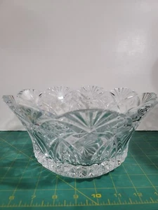 J.G. DURAND CRISTAL VINCENNES FRUIT BOWL 9 1/4"W 4 1/2"T EXCELLENT CLEAN COND. - Picture 1 of 7