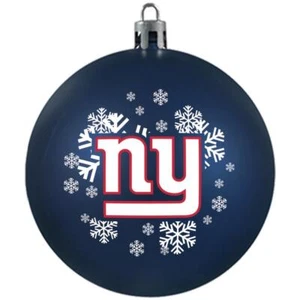 New Licensed New York Giants Shatter-Proof Ball Christmas Ornament S72 - Picture 1 of 3