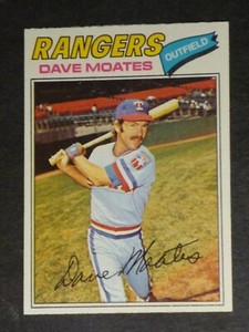 1977 Topps Dave Moates #588 Rangers NM/MT or Better