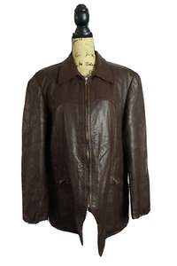 Women's Vintage 1940's Swedish Cyclist Jacket Size 16 - Picture 1 of 11