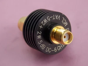 MCL VAT-5W2+ 2W 5dB DC-6 GHz 1108 DÄMPFUNGSGLIED (NEU) - Bild 1 von 4