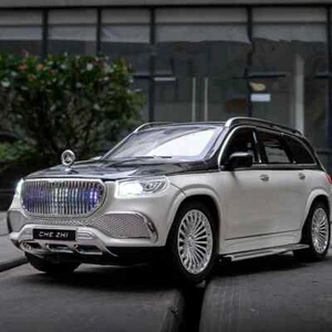 1:24 Maybach GLS GLS600 aleación modelo de coche de lujo simulación diecasts juguete de metal - Imagen 1 de 27
