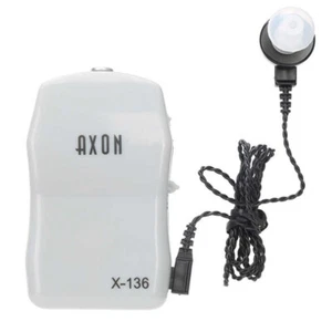 4 X Low Price Axon Hearing aids X-136 sound amplifair Pocket model - Picture 1 of 5