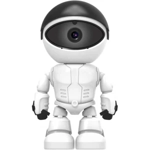 Telecamera da Interno WiFi Pet Robot Camera,Animali domestici/Bambini Camera con Telefono App 2MP 1080P - Foto 1 di 9