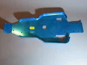 A618 T2M Chassis Platte Blau Aus Aluminium 1:10 L 33.7 CM Modellbau - Bild 1 von 7