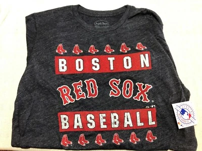 XXL Mens Majestic Threads Boston Red Sox Baseball Logo MLB T Shirt - Image 1 of 2