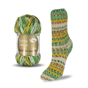 Bambus Viskose Sockenwolle RELLANA Wollfrei Bambus 100g/3,6 oz - 420m/459yards - Bild 1 von 12