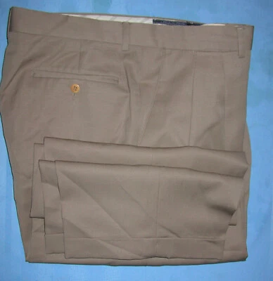 Pantalón Ermenegildo Zegna lana topo super 100s hecho en Italia 36 x 26,5 (P12) Foto 1 de 4