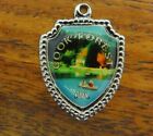 Vintage silver COOK FOREST STATE PARK PENNSYLVANIA TRAVEL SHIELD charm 50-34