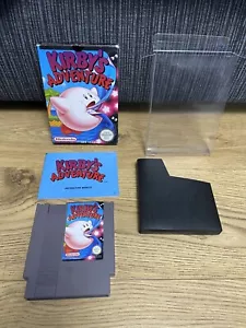Kirbys Adventure Nintendo NES, Rare Complete Retro PAL UK Boxed & Protector Case - Picture 1 of 14