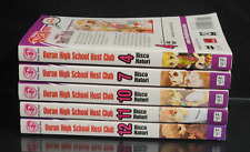 Ouran High School Host Club Lot Vol. 4, 7, 10, 11, 12 Shojo Beat Manga