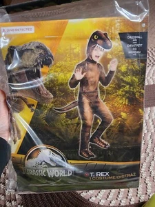 Jurassic World T-Rex Child Costume Size Small 4-6 -NEW!!! - Picture 1 of 2