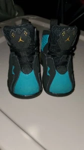 Nike Air Jordan 6 Retro GT Shoe Black/Volt/Green Size 3c. - Picture 1 of 3