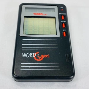 Tiger Electronics 1997 Word Chaos The Electronic Word Game Includes Stylus Pen - Picture 1 of 5